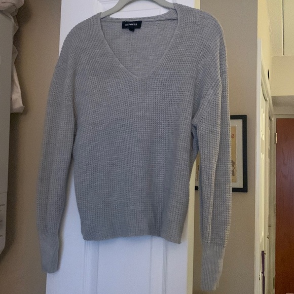 Express Sweaters - Gray express sweater